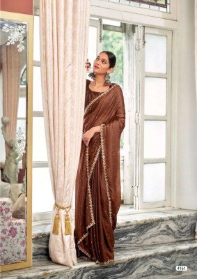 Kashvi Creation Roshni Shine Silk Party Wear Designer Saree wholesaler  sarees catalogs
