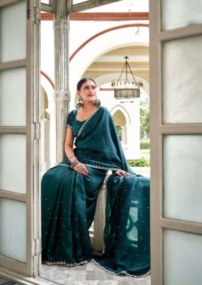 Kashvi Creation Roshni Shine Silk Party Wear Designer Saree wholesaler  sarees catalogs