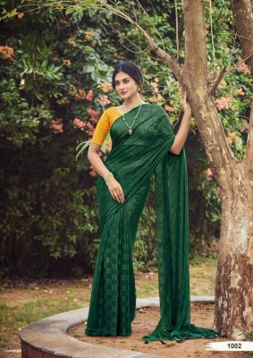Kashvi creation by AAisha 03 fancy magic star Saree with embroidered blouse catalog  sarees catalogs