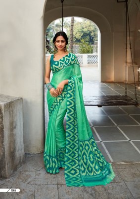 Kashvi creation by Krishna vol 7 new designer chiffon brasso foil with piping saree catalogue at wholesale price sarees catalogs