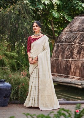 Kashvi creation by kosa silk  dyed silk fancy crossing blouse catalog at wholesale price  sarees catalogs