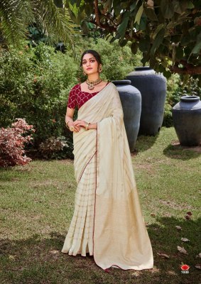 Kashvi creation by kosa silk  dyed silk fancy crossing blouse catalog at wholesale price  sarees catalogs