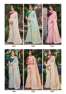 Kashvi creation by kosa silk  dyed silk fancy crossing blouse catalog at wholesale price  sarees catalogs