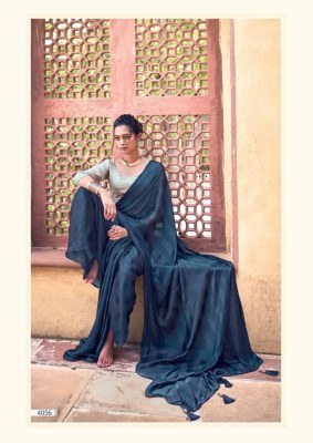 Kashvi creation by mirai 4 soft silk saree with fance embroidered blouse  catalogue at wholesale price sarees catalogs