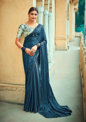 Kashvi creation by neel vol 2 shine crepe with diamond work saree with blouse with catalogue at low rate  sarees catalogs