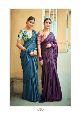 Kashvi creation by neel vol 2 shine crepe with diamond work saree with blouse with catalogue at low rate  sarees catalogs