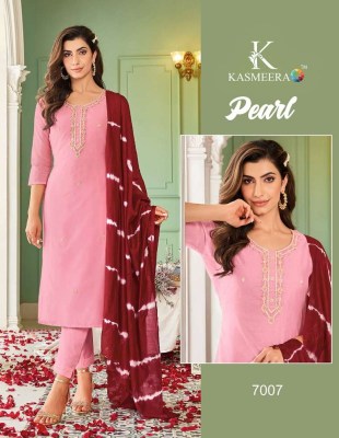 Kasmeera Plus Pearl Modal Silk Readymade Kurti catalogue wholesale  kurtis catalogs