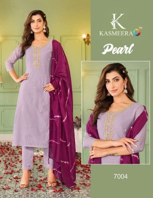 Kasmeera Plus Pearl Modal Silk Readymade Kurti catalogue wholesale  kurtis catalogs