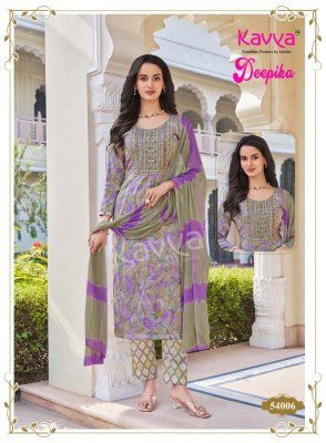 Kavya Deepika Vol  54 Straight Kurti Pant Dupatta Collection  readymade suit catalogs