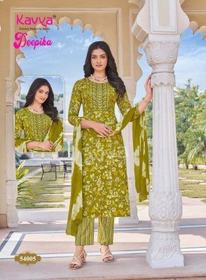 Kavya Deepika Vol  54 Straight Kurti Pant Dupatta Collection  readymade suit catalogs