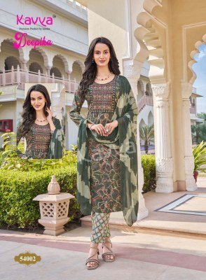 Kavya Deepika Vol  54 Straight Kurti Pant Dupatta Collection  readymade suit catalogs