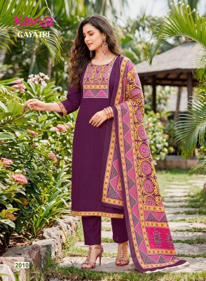 Kavya Gayatri Vol-2 Straight Cut Dhabu Cotton Kurti Pant with Mal Cotton Dupatta dress material catalogs