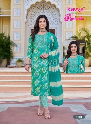 Kavya Rashmika Vol 9 Kurti Set with Chanderi Cotton Dupatta Wholesale Ethnic Wear kurtis catalogs