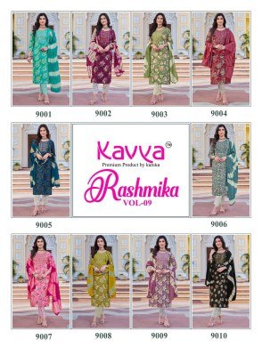 Kavya Rashmika Vol 9 Kurti Set with Chanderi Cotton Dupatta Wholesale Ethnic Wear kurtis catalogs