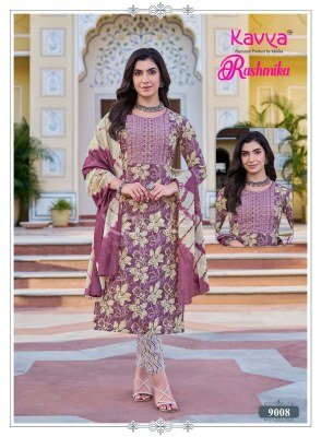 Kavya Rashmika Vol 9 Kurti Set with Chanderi Cotton Dupatta Wholesale Ethnic Wear kurtis catalogs