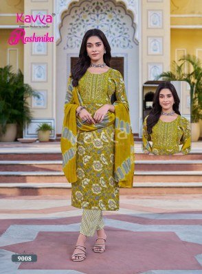 Kavya Rashmika Vol 9 Kurti Set with Chanderi Cotton Dupatta Wholesale Ethnic Wear kurtis catalogs