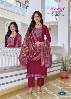 Kavya Sneha Vol 1 Premium Cross Dyed Viscose Veticane Kurti Set with Embroidered Top and Digital Print Chanderi Dupatta Wholesale kurtis catalogs