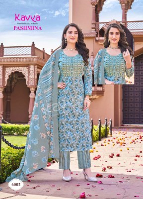 Kavya by Pashmina vol 6 malesian cotton printed readymade suit catalogue at low rate readymade suit catalogs