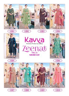 Kavya by Zeenat vol 1 foil printed top bottom with dupatta catalogue at low rate readymade suit catalogs