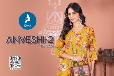 Kaya Anveshi Vol 2 Designer Kurti Collection Wholesale Rate kurtis catalogs