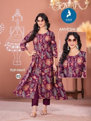 Kaya Anveshi Vol 2 Designer Kurti Collection Wholesale Rate kurtis catalogs