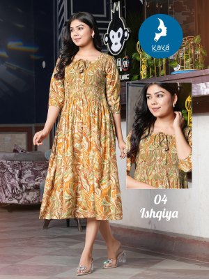 Kaya Ishqiya Chanderi Anarkali Stylish Wholesale Kurti catalogue Wholesale Rate kurtis catalogs