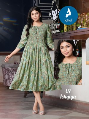 Kaya Ishqiya Chanderi Anarkali Stylish Wholesale Kurti catalogue Wholesale Rate kurtis catalogs
