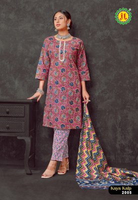 Kaya Kalp vol 2 by JT Fancy Pure cotton Printed Readymade suit catalogue at affordable rate readymade suit catalogs