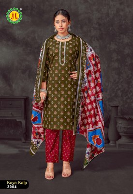 Kaya Kalp vol 2 by JT Fancy Pure cotton Printed Readymade suit catalogue at affordable rate readymade suit catalogs