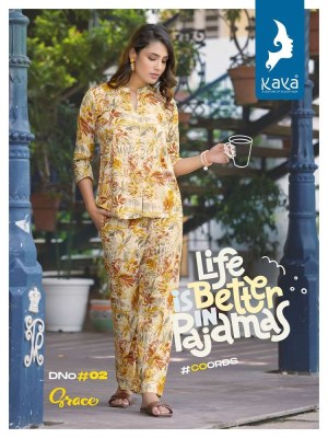 Kaya Kurti Grace Rayon western co Ord sets collection   kurtis catalogs