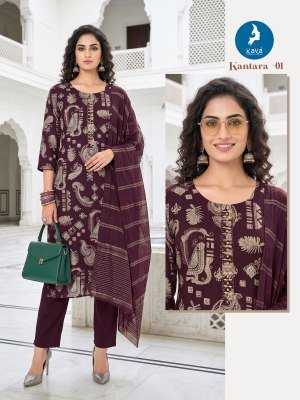 Kaya Kurti Kantara Kurti Pant with Dupatta kurti pant with dupatta Catalogs