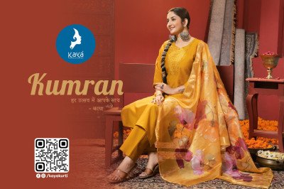 Kaya Kurti Kumran 3 Piece Set Straight Cut Top Gadwal Silk Bottom Gadwal Silk Dupatta Soft Organza with Digital Print And Jacquard Border Wholesale Pr kurtis catalogs