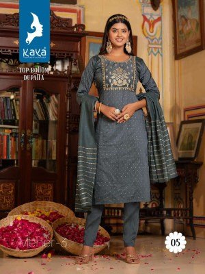 Kaya Kurti Meher Vol 3 Pure Silky Slub Festive wear Readymade Salwar suits wholesale  kurtis catalogs