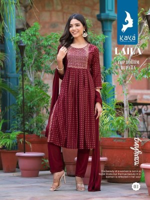 Kaya Kurti new launch laila nyra cue ready made Kurti catalogue price wholesale  Amavi