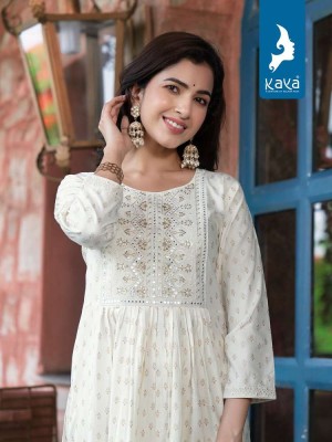 Kaya Kurti new launch laila nyra cue ready made Kurti catalogue price wholesale  kurtis catalogs