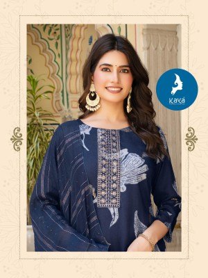 Kaya Menka 2 Exclusive Straight Kurti Pant with Designer Chanderi Dupatta Wholesale  kurtis catalogs