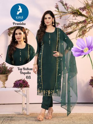 Kaya Pranisha Kurti Pant with Dupatta in Premium Vertican Fabric Stylish Ethnic Wear Wholesale kurti pant with dupatta Catalogs