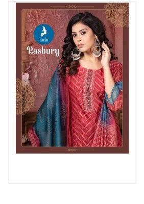 Kaya Rasbury Chanderi Digital Print Kurti Pant Set with Dupatta Elegant Ethnic Wear Wholesale kurti pant with dupatta Catalogs