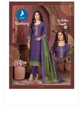 Kaya Rasbury Chanderi Digital Print Kurti Pant Set with Dupatta Elegant Ethnic Wear Wholesale kurti pant with dupatta Catalogs