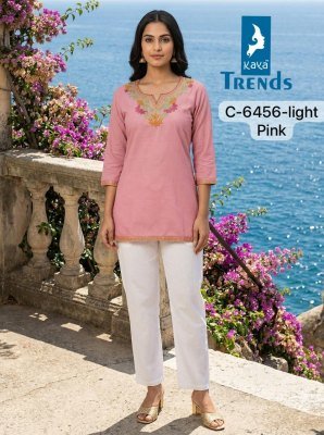 Kaya Trends 6456 Light Series Rayon Short Top with Work wholesale catalogs