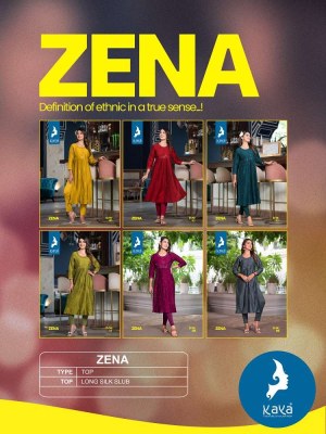 Kaya Zena Long Gown Stylish Kurti catalogue wholesaler  kurtis catalogs