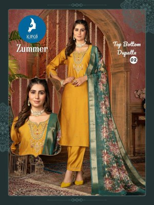 Kaya Zummer Vertican Silk 3 Piece Readymade Salwar Kameez Wholesaler  readymade suit catalogs