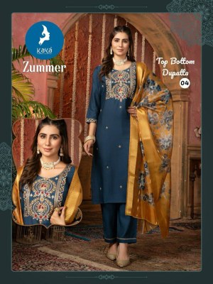 Kaya Zummer Vertican Silk 3 Piece Readymade Salwar Kameez Wholesaler  readymade suit catalogs