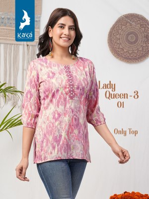 Kaya by Lady queen 3 capsul print western wear catalogue at affordable rate western wear catalogs