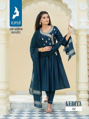 Kaya kurti new launch kedia roman silk Kurti pant dupatta set Kurti catalogue  kurtis catalogs
