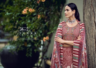 Kesar by selena pure lown cotton digital printed with embroidered unstitched dress material catalogue at low rate salwar kameez catalogs