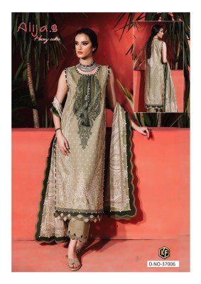 Keval Fab Alija B Vol 37 Exclusive Designer Unstitched Karachi Collection Heavy Cotton Print Fabrics Wholesale dress material catalogs