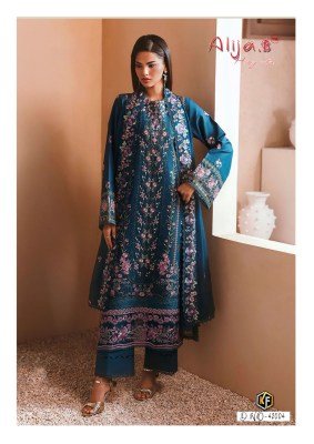 Keval Fab Alija.B Vol. 42 Pure Heavy Lawn Cotton Kurti Pant with Mal Mal Cotton Dupatta kurti pant with dupatta Catalogs