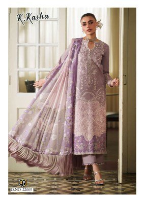 Keval Fab K Kasha Vol 22 Heavy Cotton Ready Made Suit Set with Dupatta readymade suit catalogs
