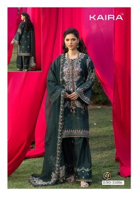 Keval Fab Kaira Vol 31 Cotton Kurti Pant Set with Malmal Dupatta (M–4XL) Karachi suits catalogs
